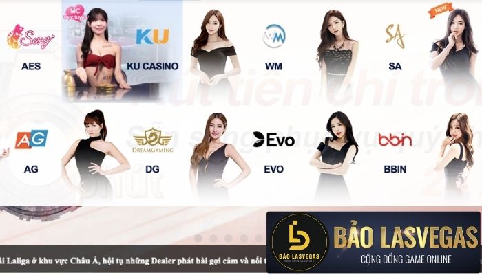 Đánh bài trực tuyến Ku Casino hấp dẫn thú vị